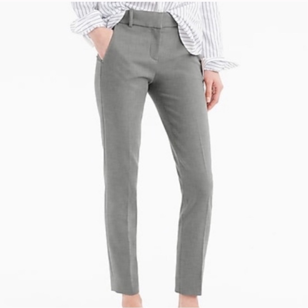 NWT J. Crew Gray Cameron Trousers